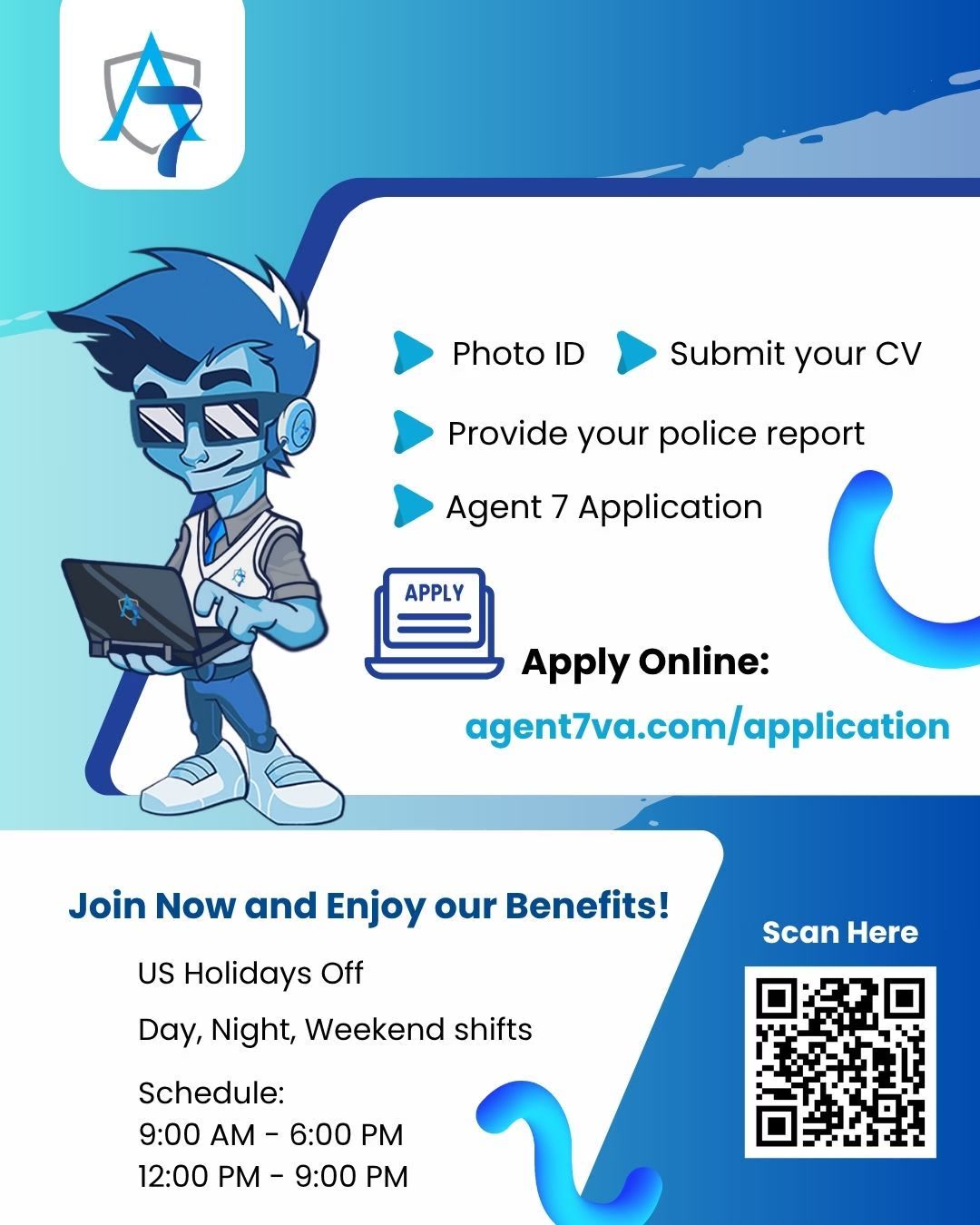 Agent7 Guatemala Facebook ad: Apply Now
