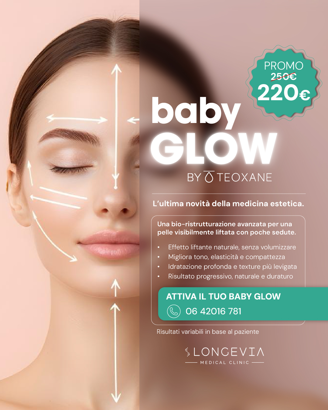 Longevia Clinic Facebook ad