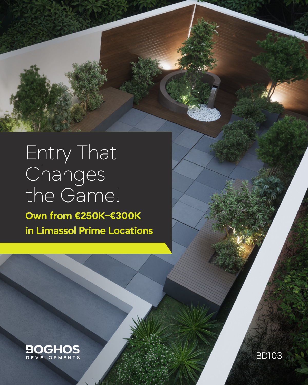 Boghos Developments Facebook ad: An entry point that changes the game.
