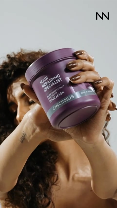 Cincinnus Facebook ad: Deep Repair For Frizzy Hair