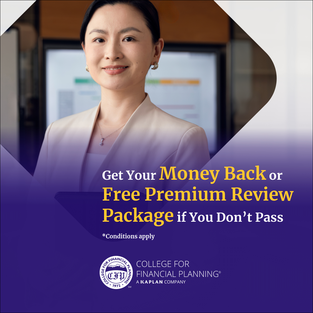 Kaplan Financial Education Facebook ad