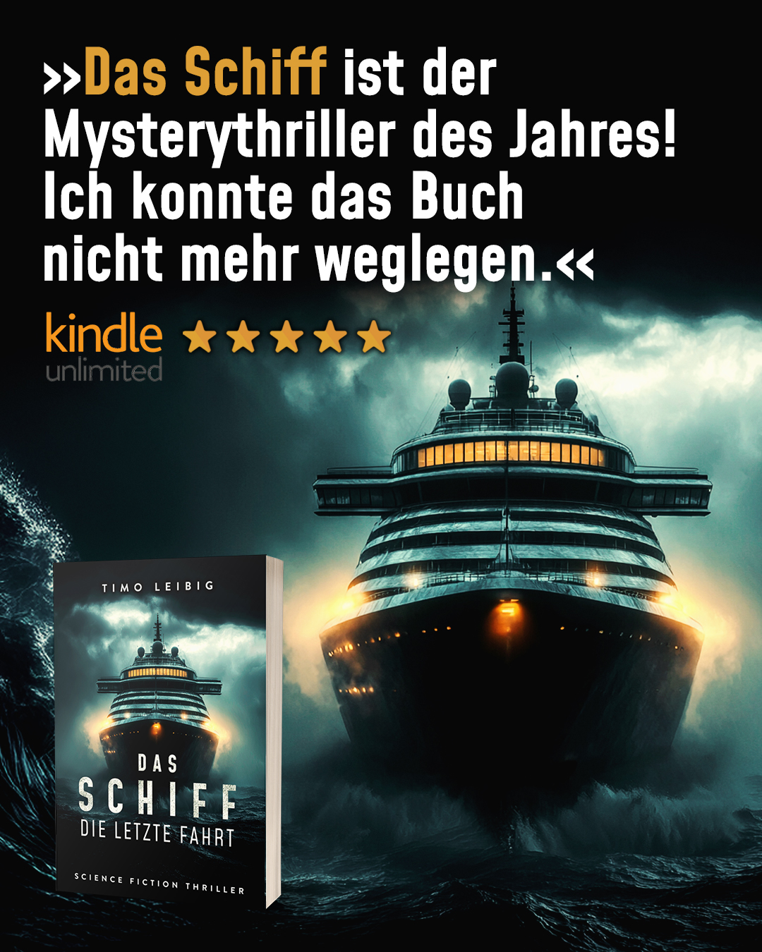 Spannende Thriller von T. L. Facebook ad