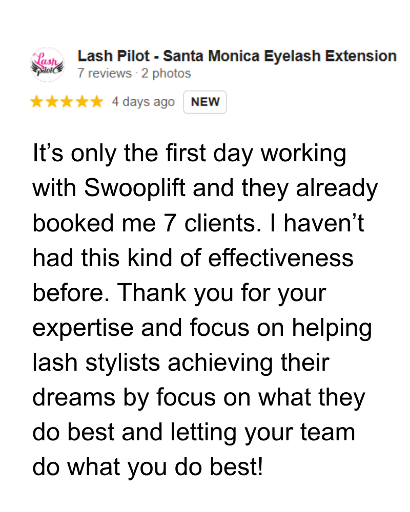 Swoop Lift Facebook ad
