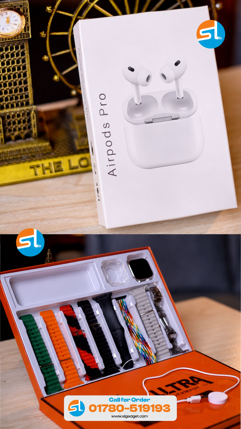 SL Gadget Facebook ad: Y80 আল্ট্রা স্মার্ট ওয়াচ - ১টি ঘড়ির সাথে…