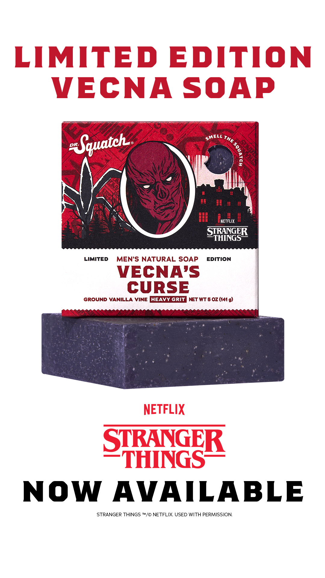Dr. Squatch Facebook ad