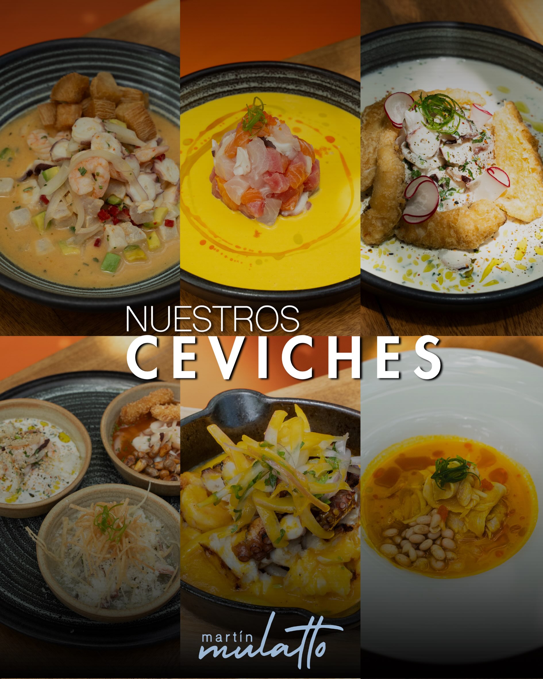 Martin Mulatto Restaurante Facebook ad: ¿Ya probaste nuestros ceviches?