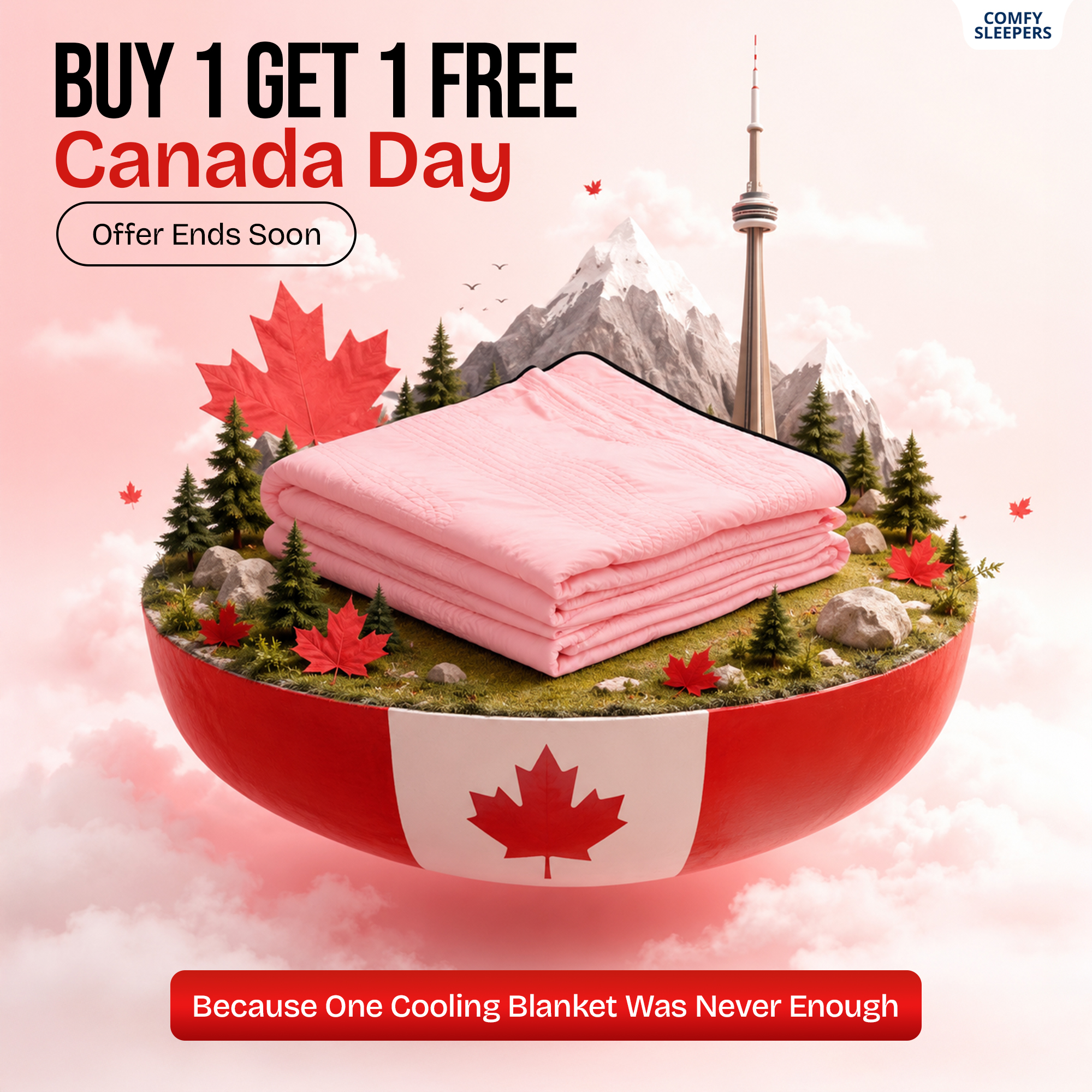 Comfy Sleepers Facebook ad