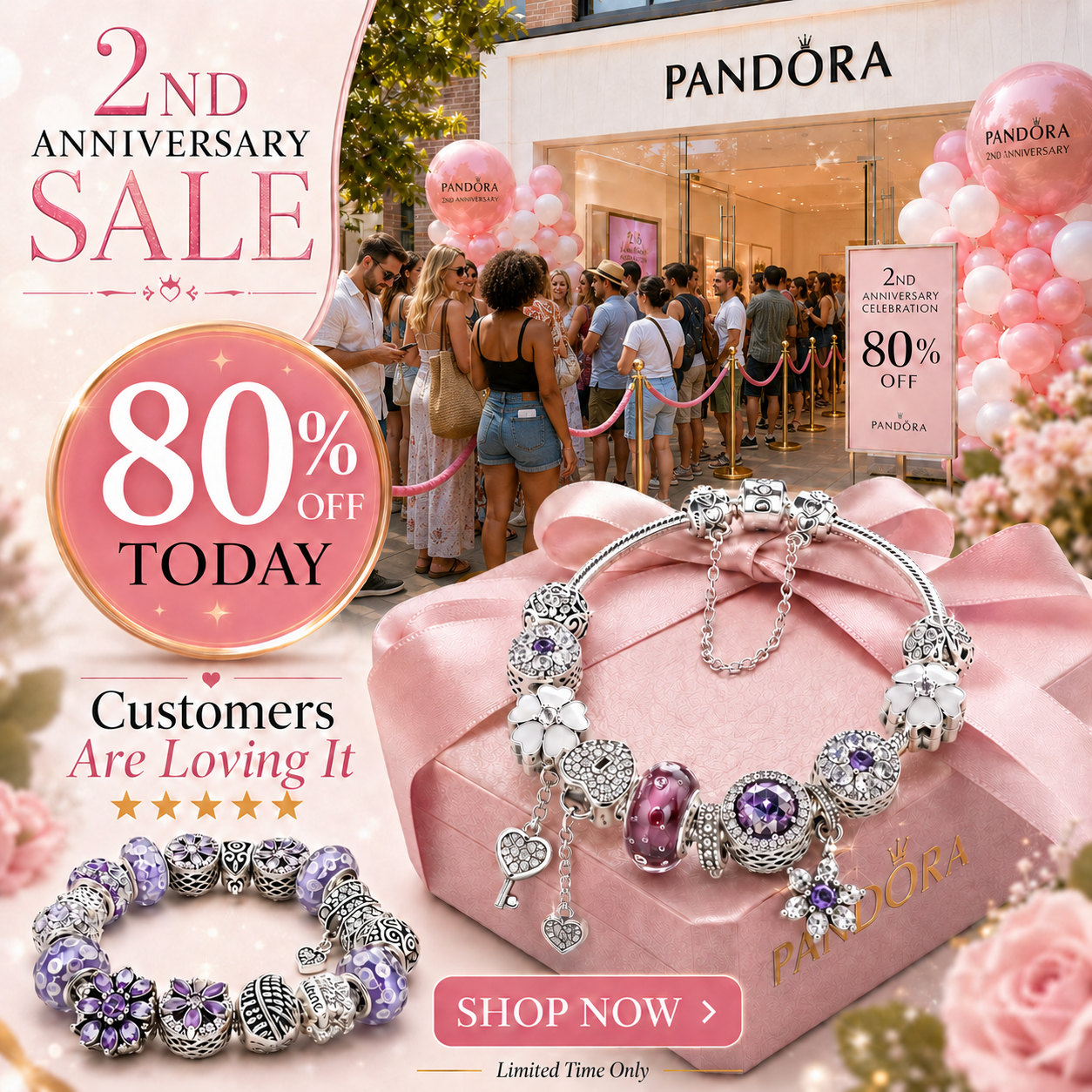 Timeless Charms Facebook ad