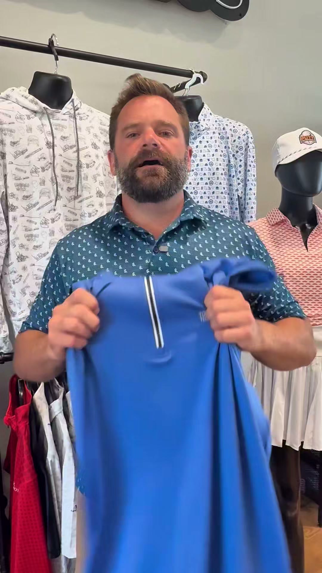 Forged Fabrics Facebook ad: Custom Company Apparel That Your Team Will Actually Wear
