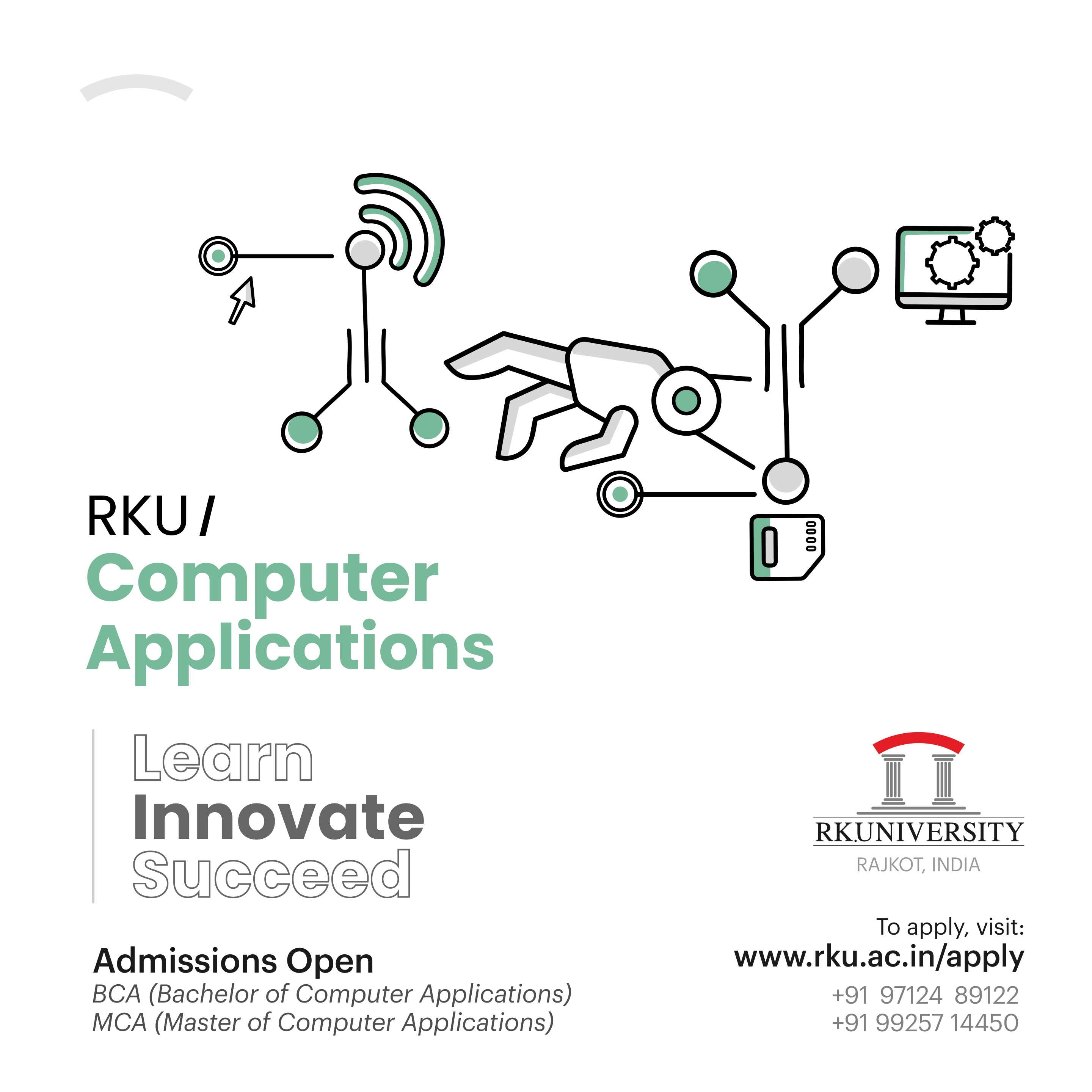 RK University Facebook ad