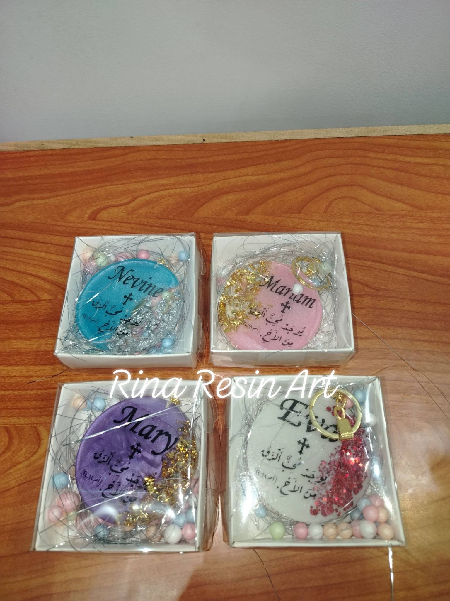 Rina Resin Art  Facebook ad