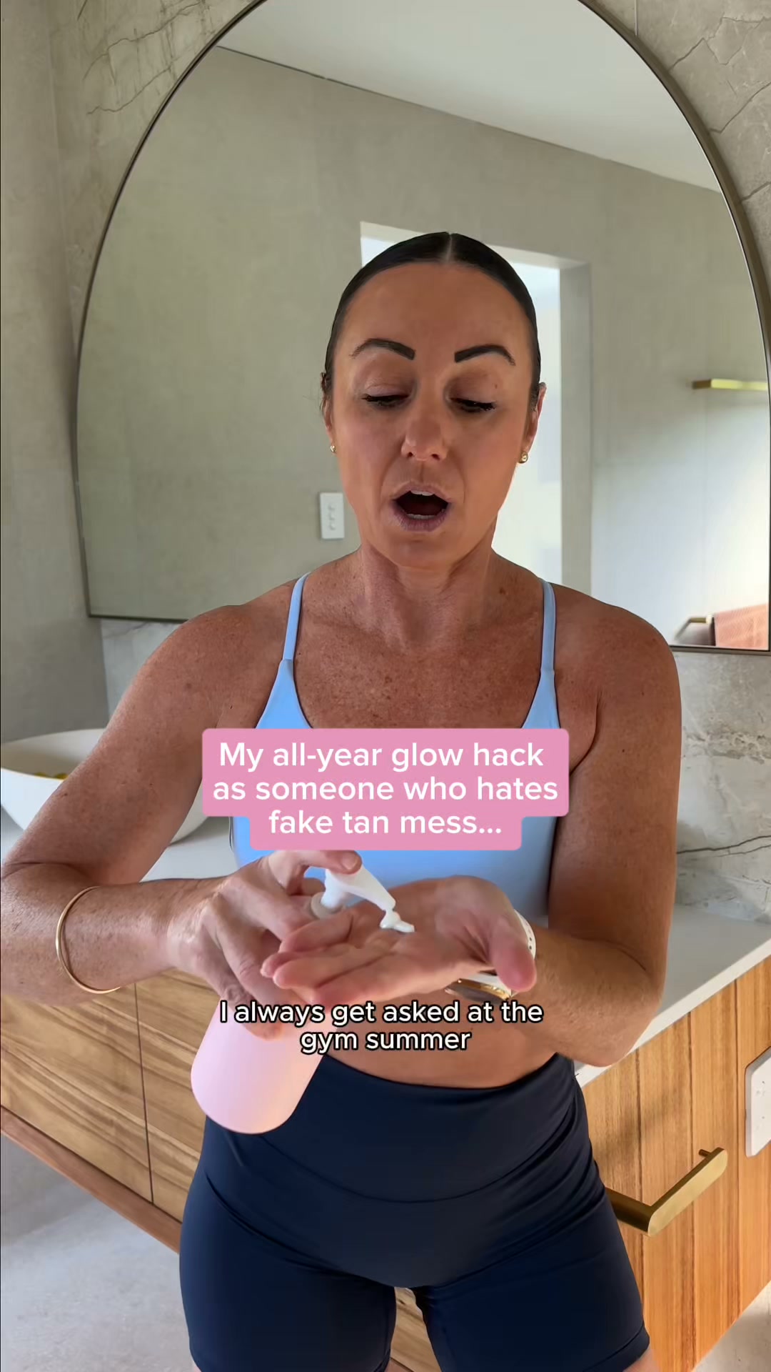 Lust Minerals Facebook ad: Don't Settle For Fake Tan Mess