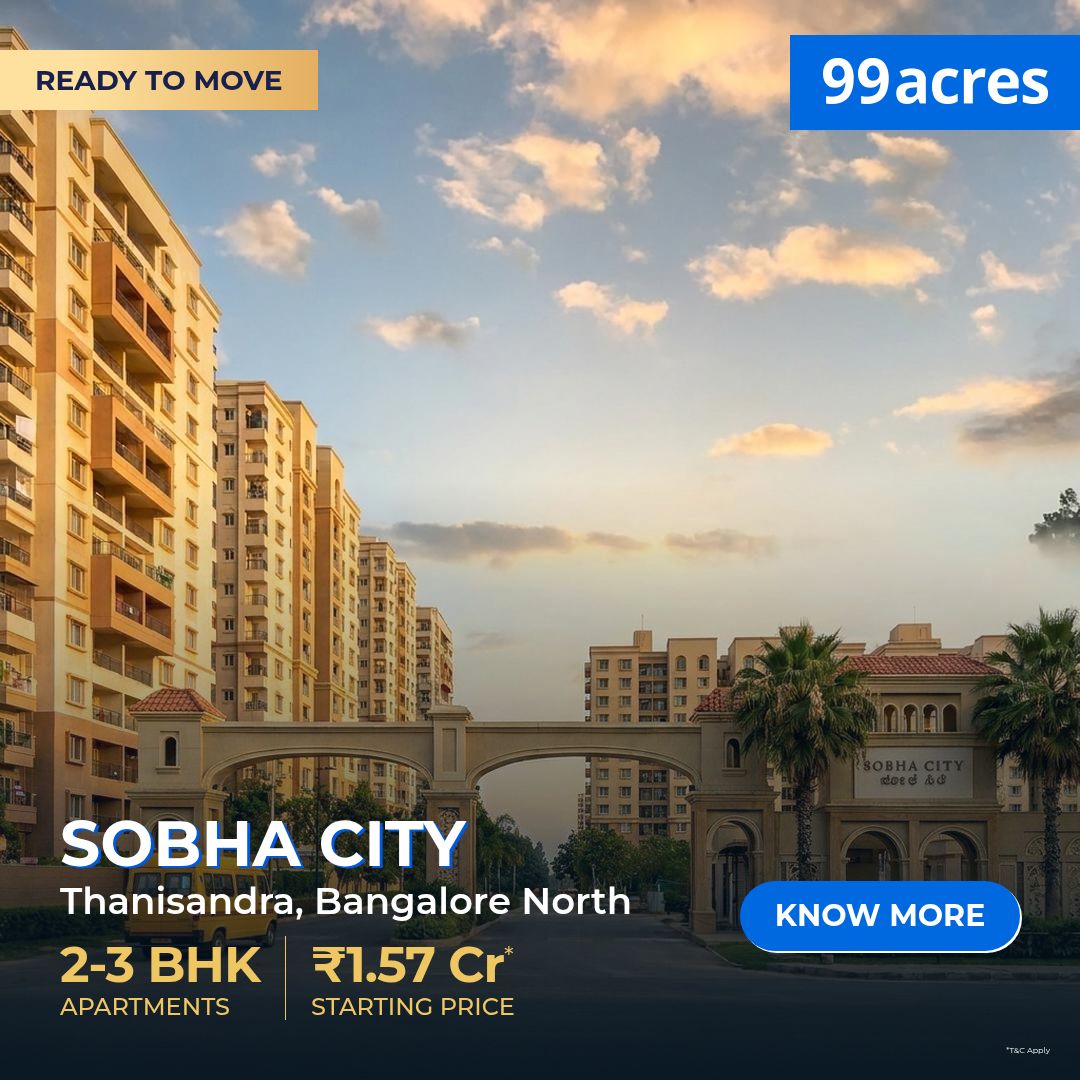99acres Facebook ad