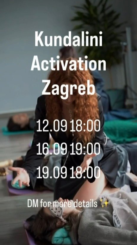 tania.keba Facebook ad: Kundalini Activation in Zagreb