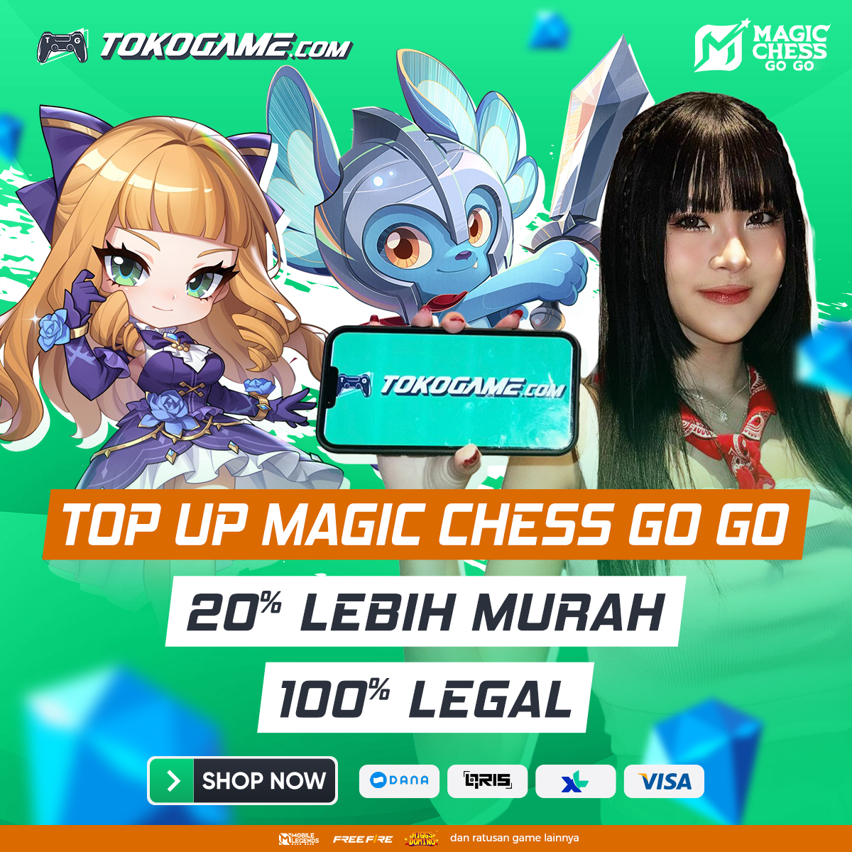 Tokogame.com Facebook ad