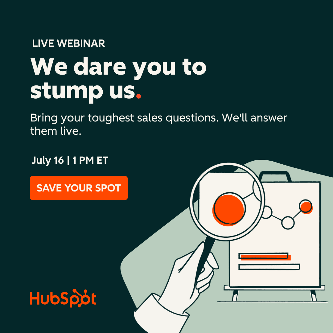 HubSpot Facebook ad