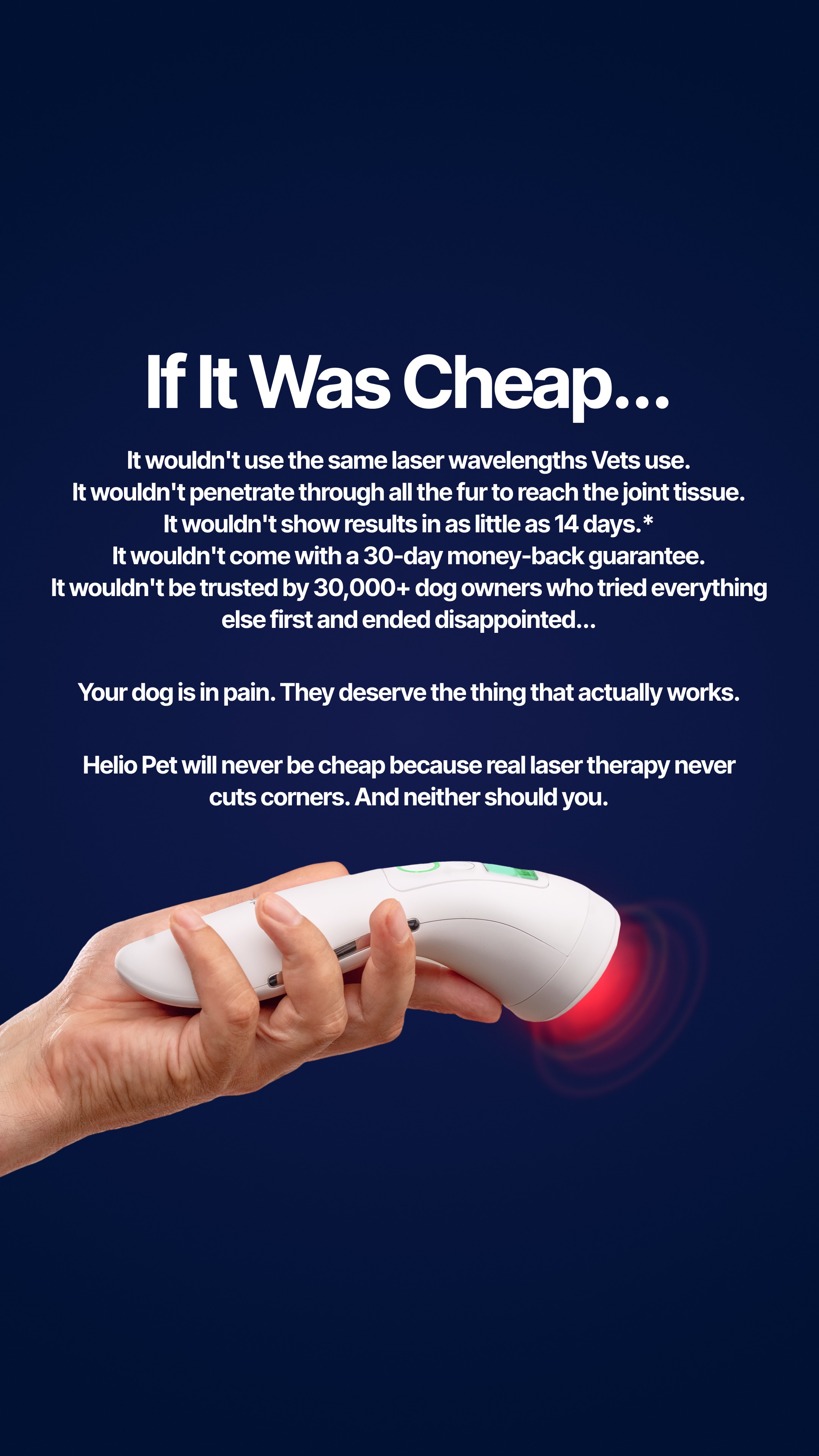 Helio Pet Facebook ad