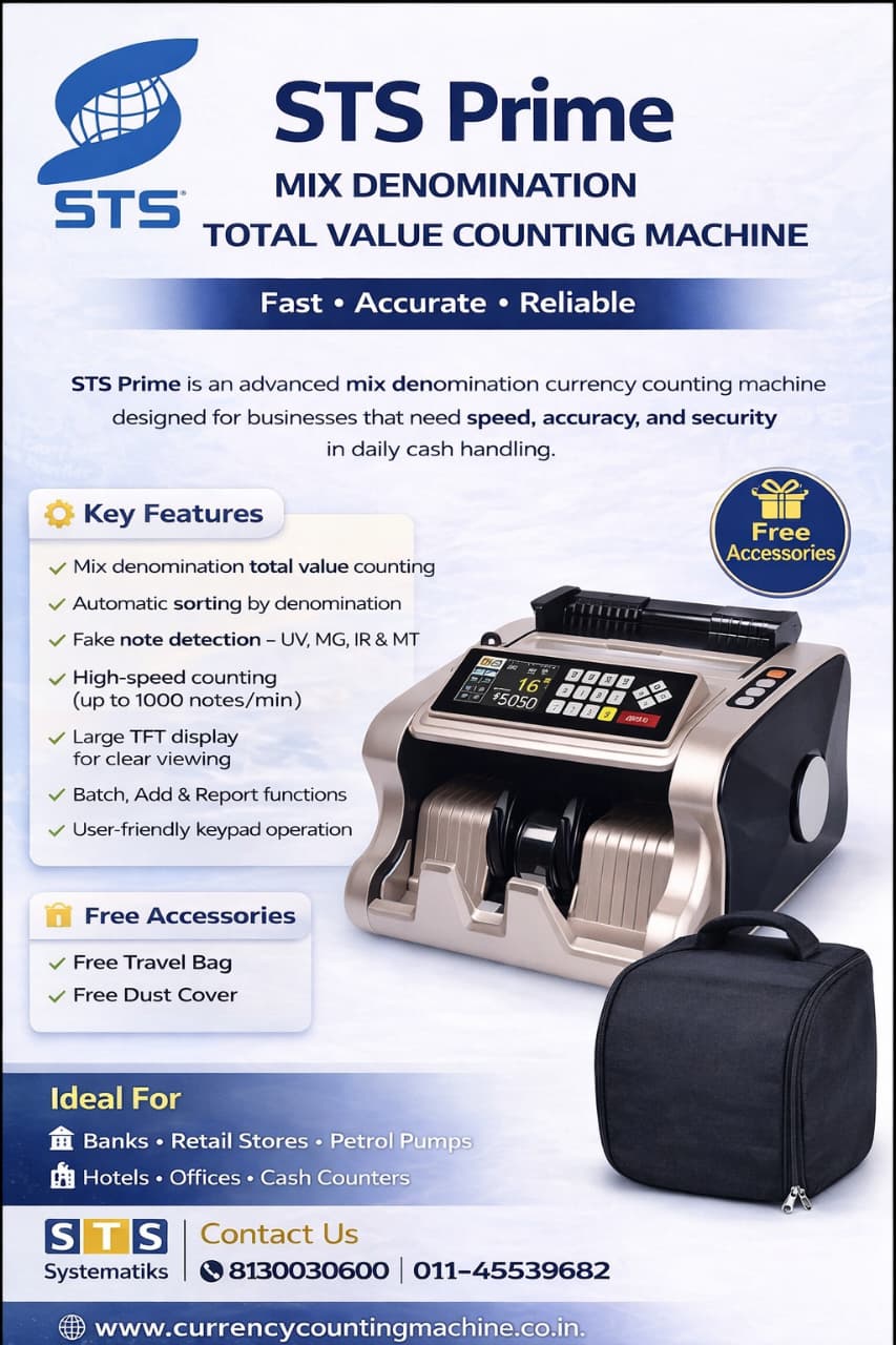 Systematiks Currency Counting Machine Facebook ad from Feb 17, 2026