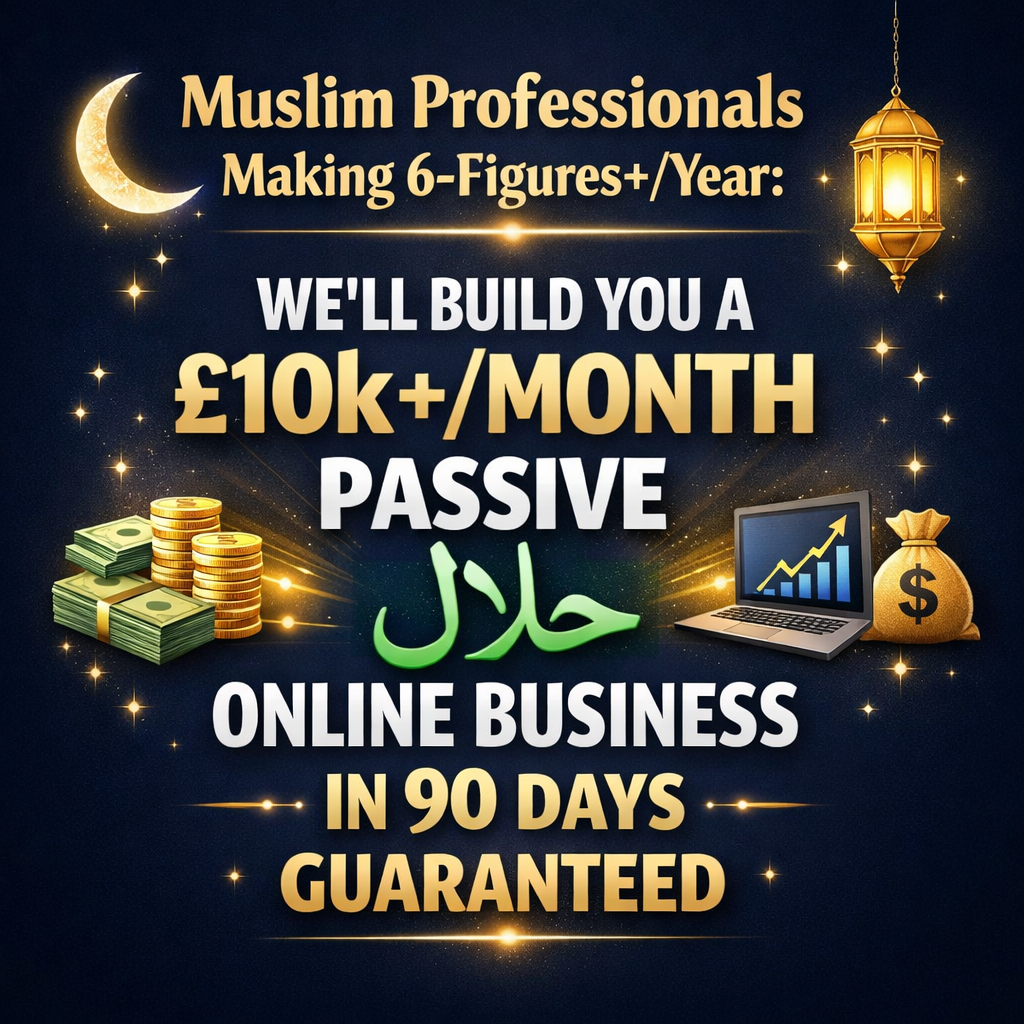 Seara Consulting Facebook ad: How To Build a 6-Figure Halal Business