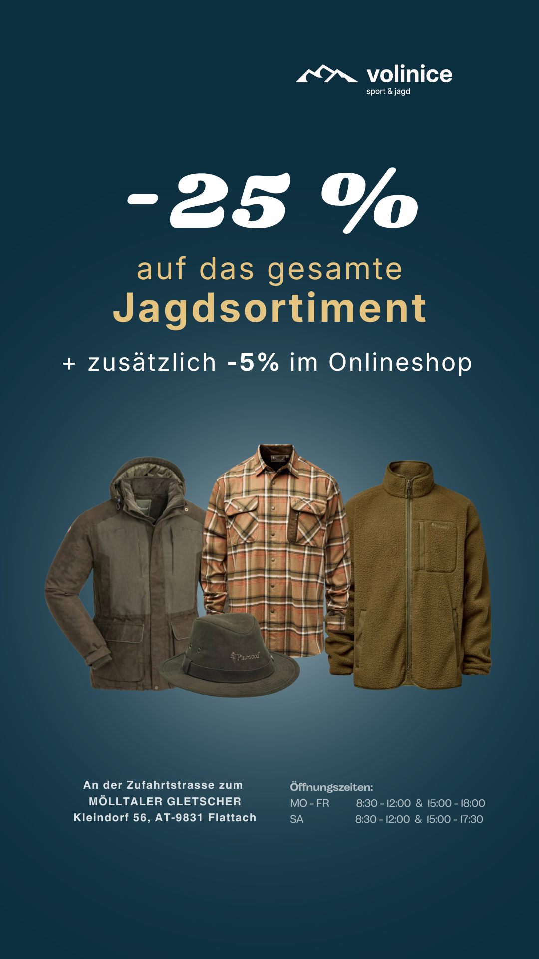 Sport & Jagd volinice Facebook ad