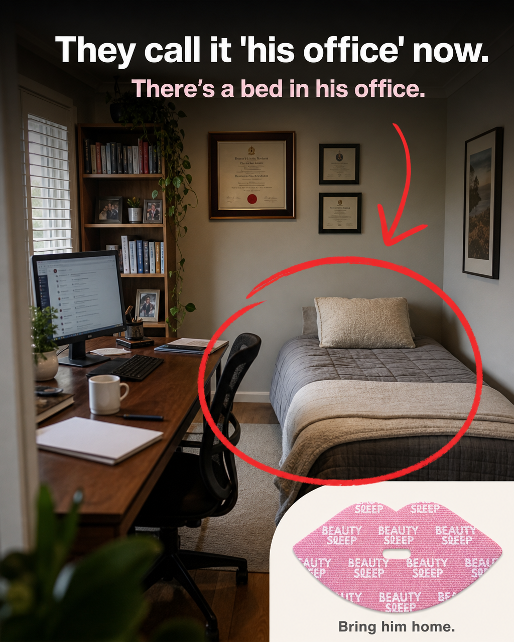 Beauty Sleep Facebook ad