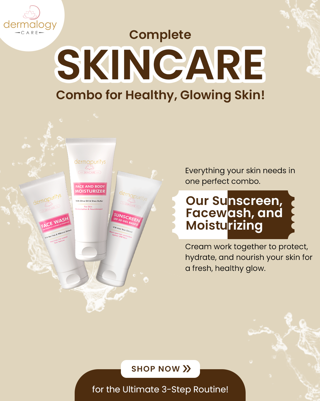 Dermalogy Care Facebook ad