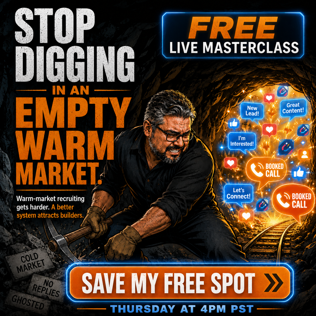 Attraction Marketing Facebook ad