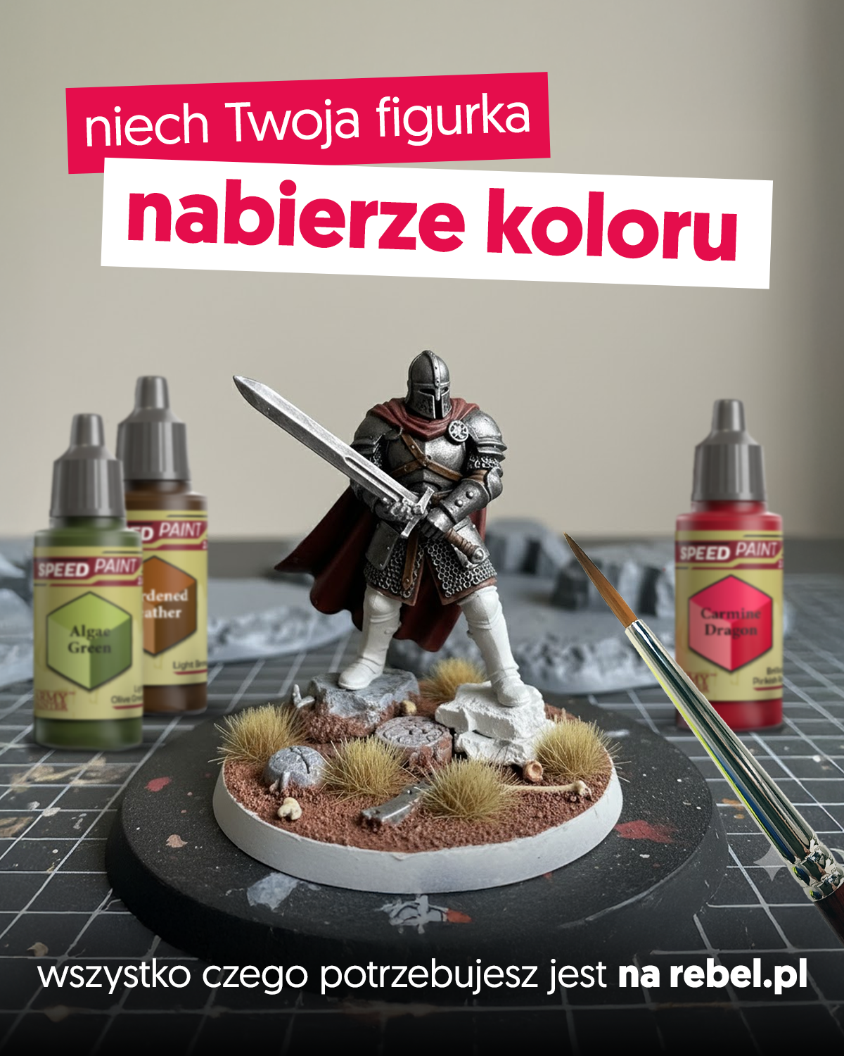 Rebel.pl Facebook ad: Czas na kolor!