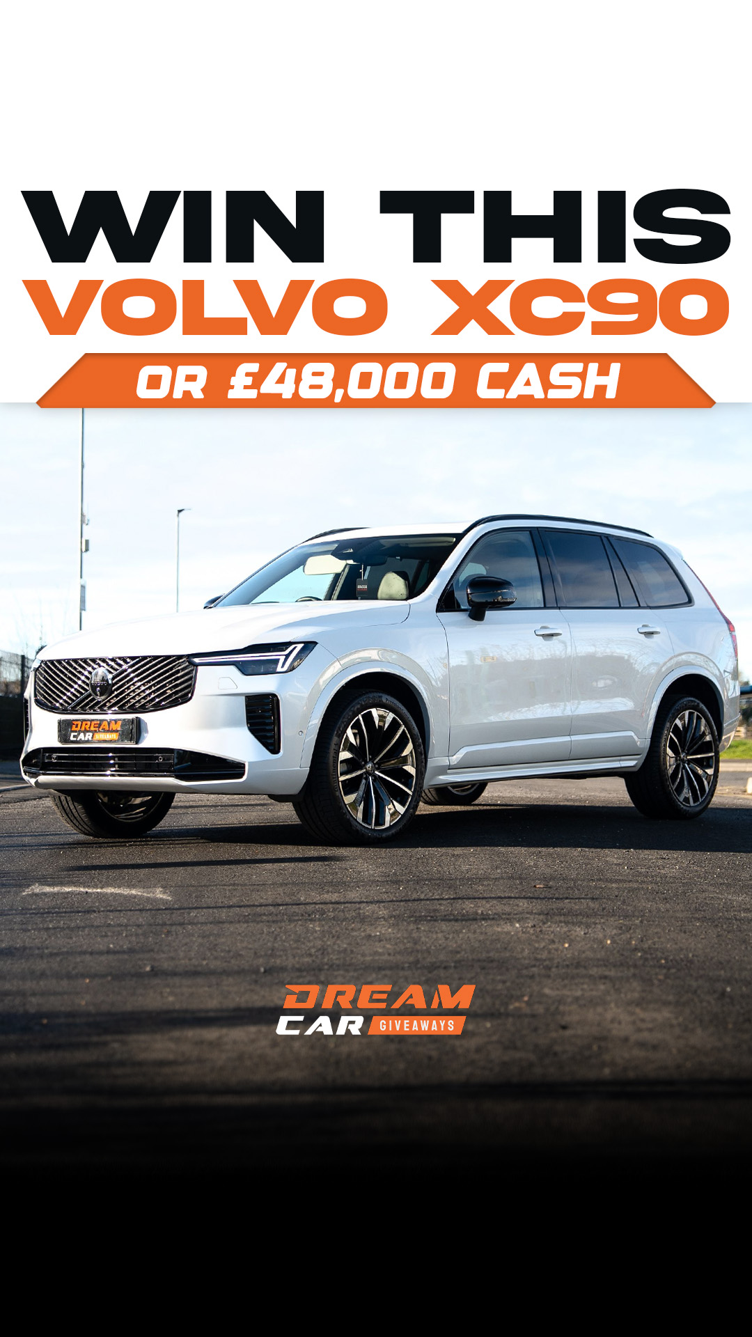 Dream Car Giveaways Facebook ad