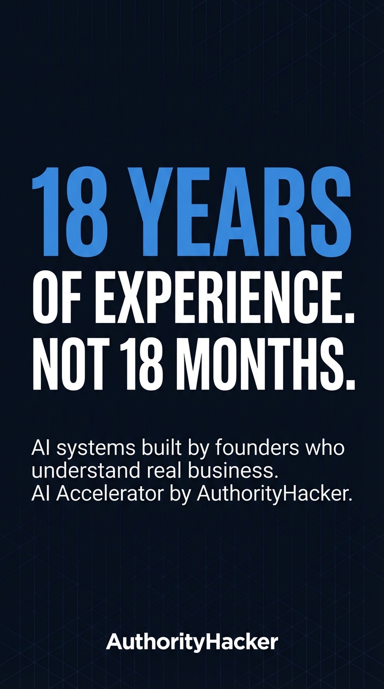 Authority Hacker Facebook ad
