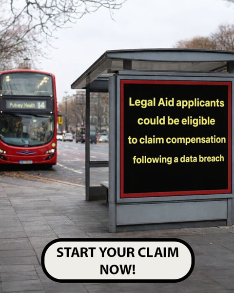 Data Breach Advisors Facebook ad: Start your claim now