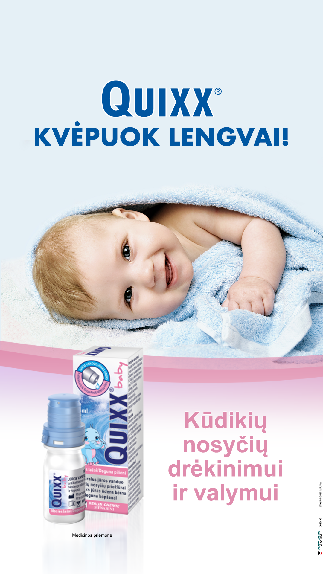 Quixx LT Facebook ad: Quixx