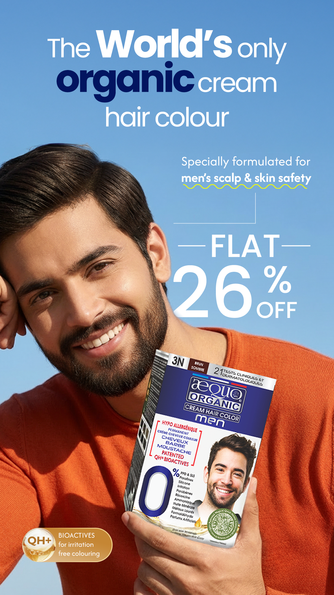 Aequo Organic Facebook ad from Jan 21, 2026