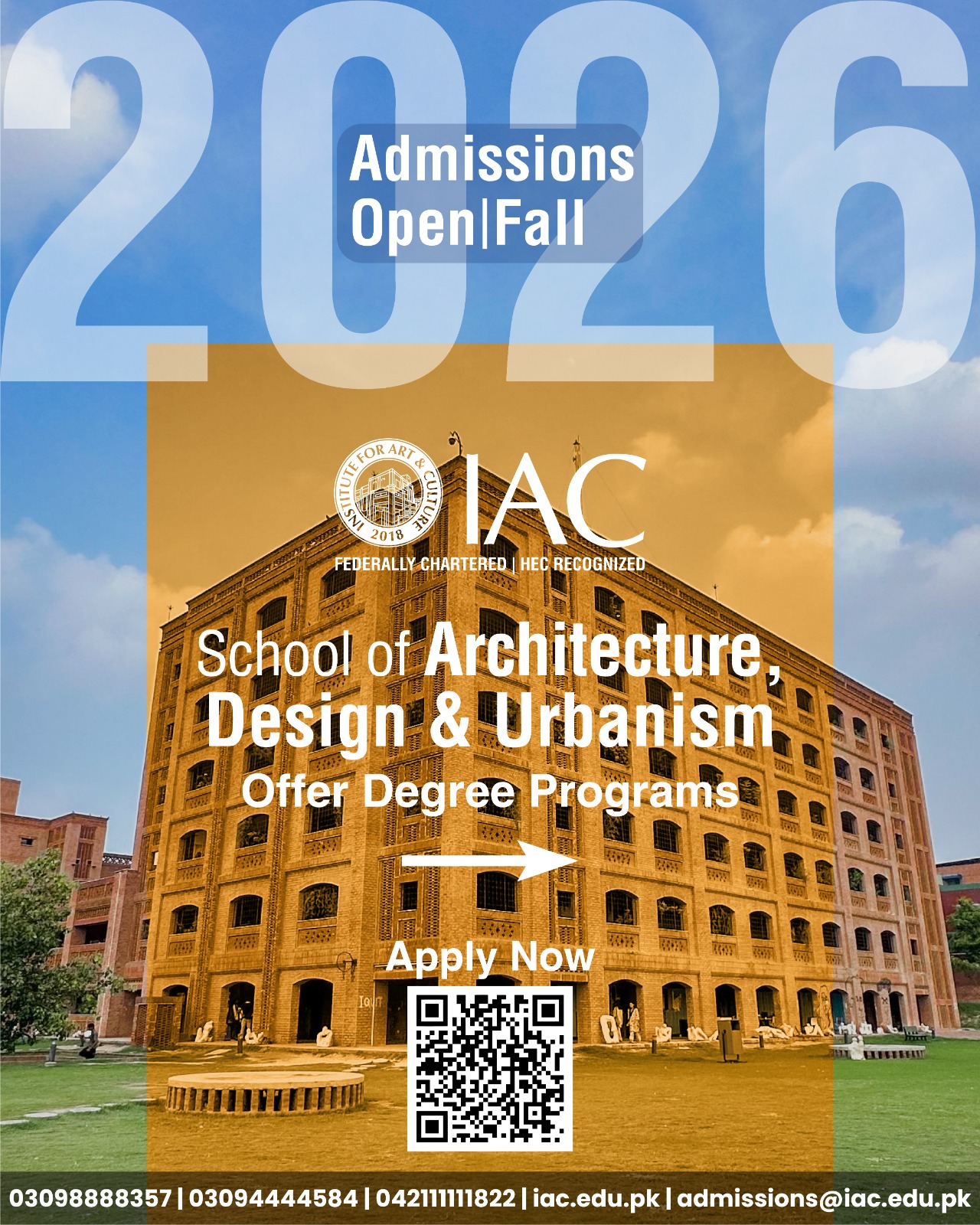 IAC - Institute for Art and Culture Facebook ad: Where Creativity Thrives!