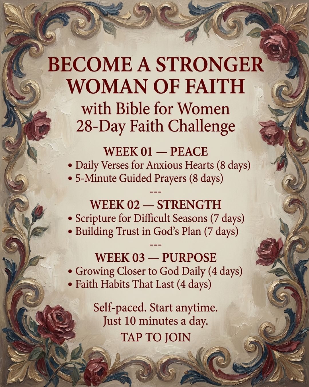 Daily Bible Verses Facebook ad