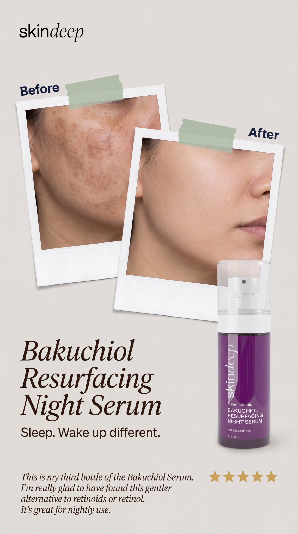Skin Deep Facebook ad