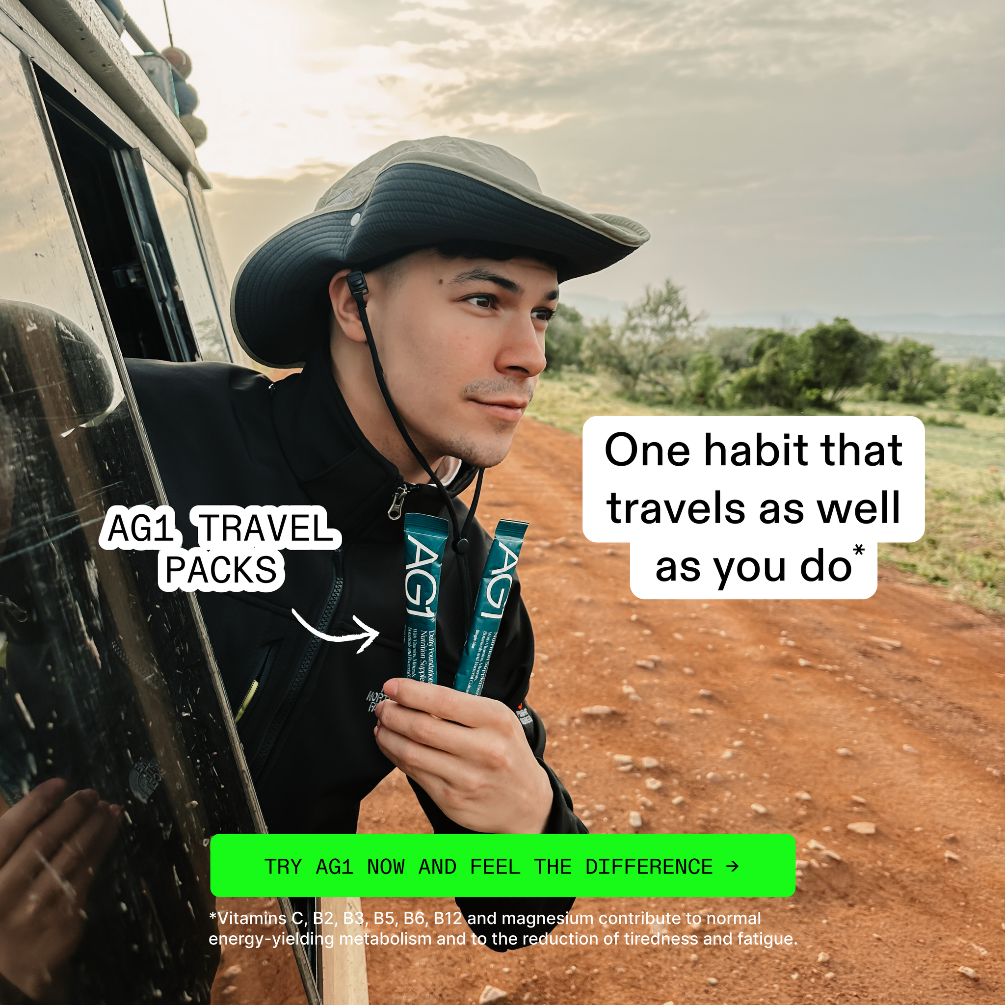 AG1 by Athletic Greens Facebook ad