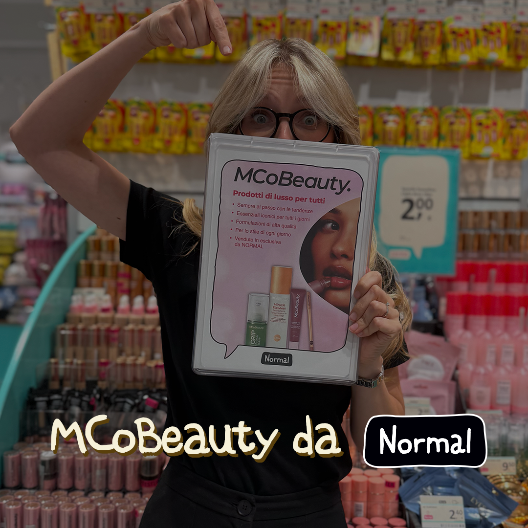 Normal Facebook ad: ok ma possiamo parlare di MCoBeauty?