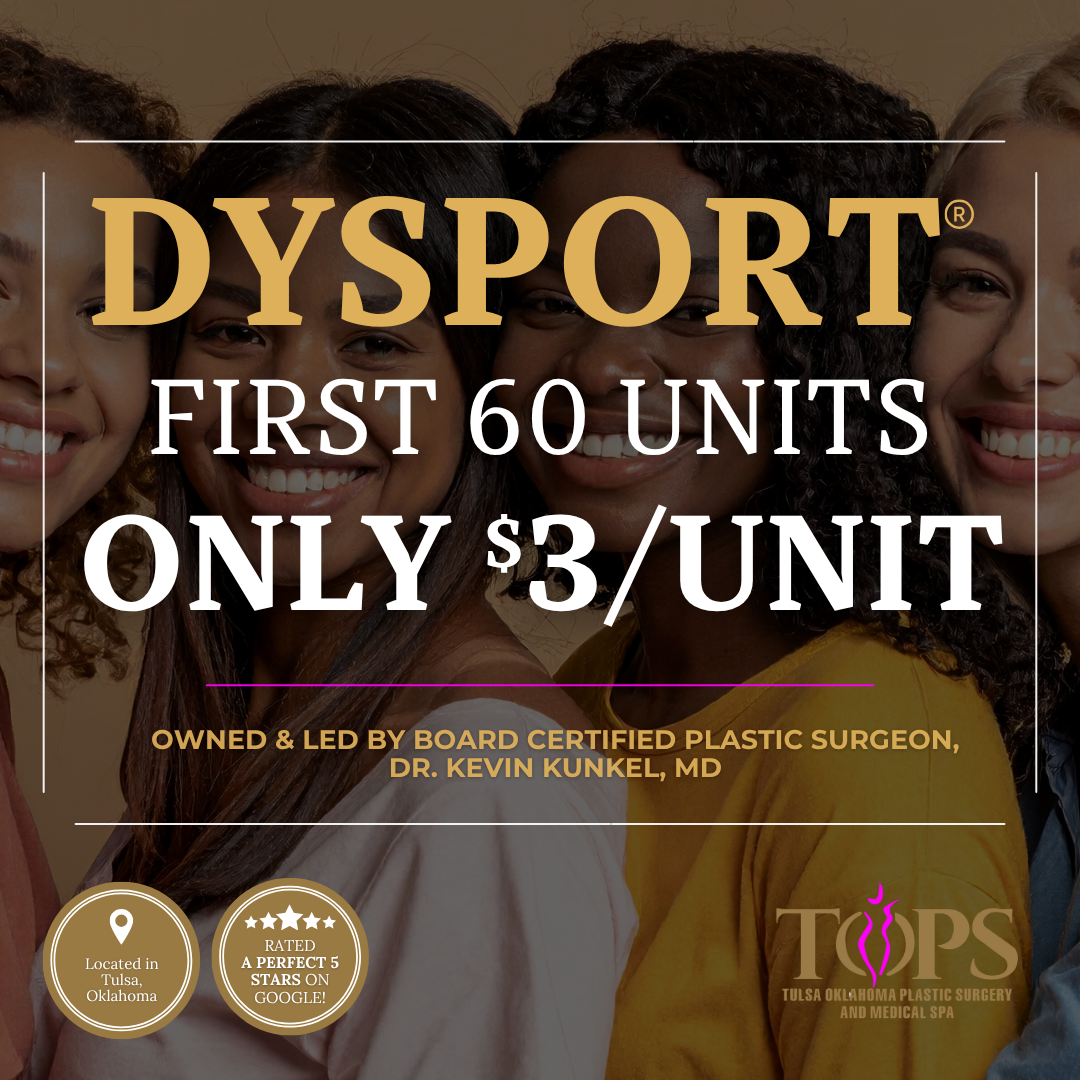 Tulsa Oklahoma Plastic Surgery/TOPS Medical Spa Facebook ad