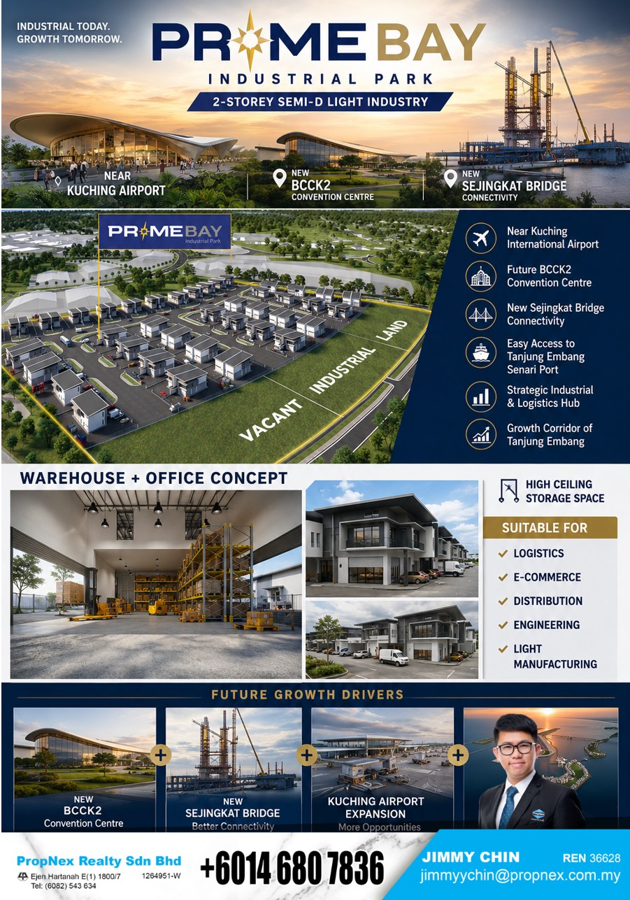 Jimmyy Chin PropNex Sarawak Facebook ad: Where Will Your Business Be 5 Years From…