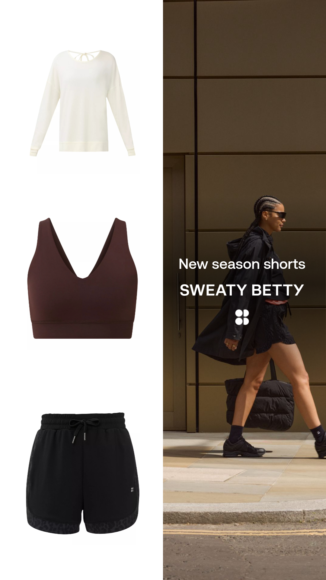 Sweaty Betty Facebook ad