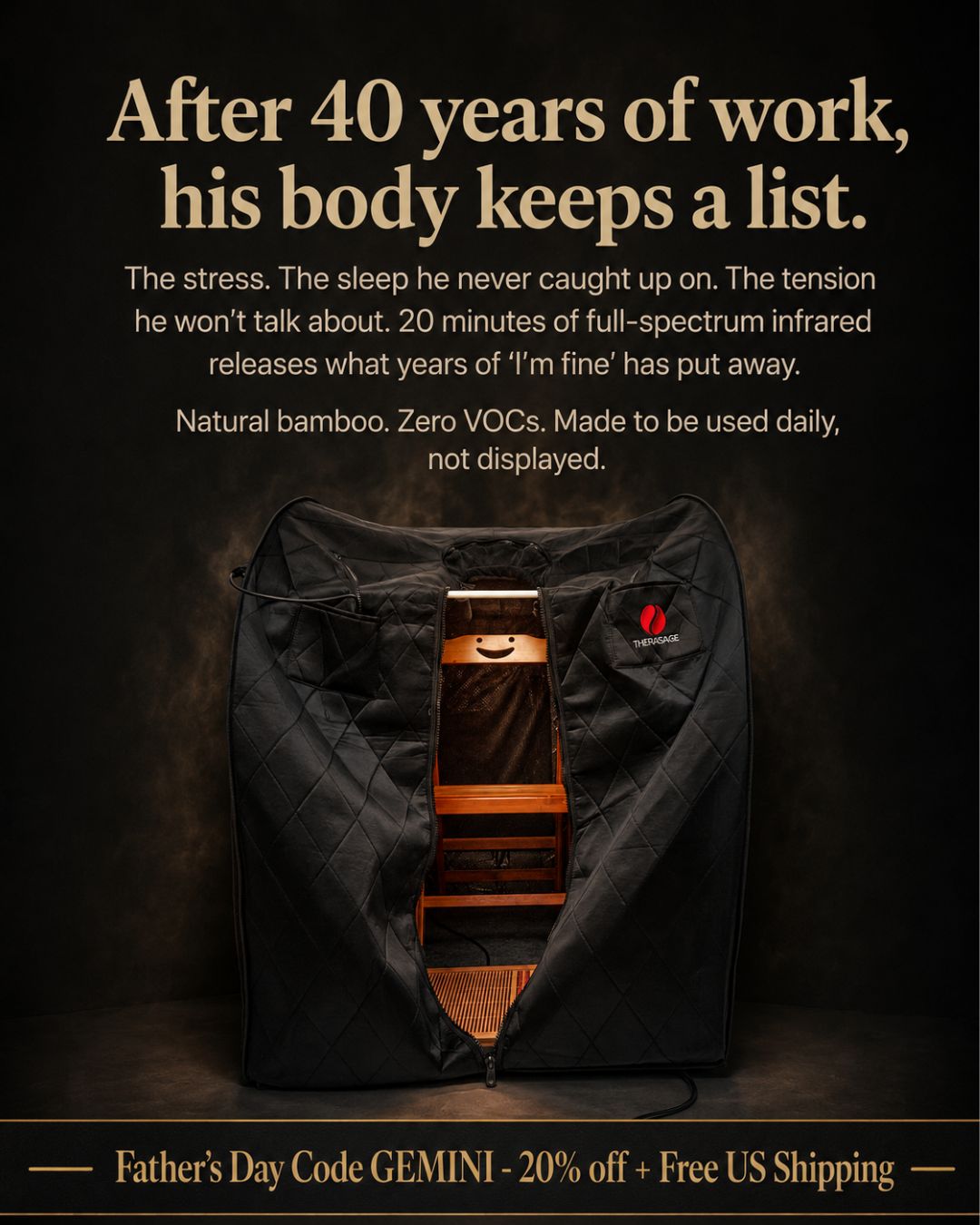 Therasage Facebook ad