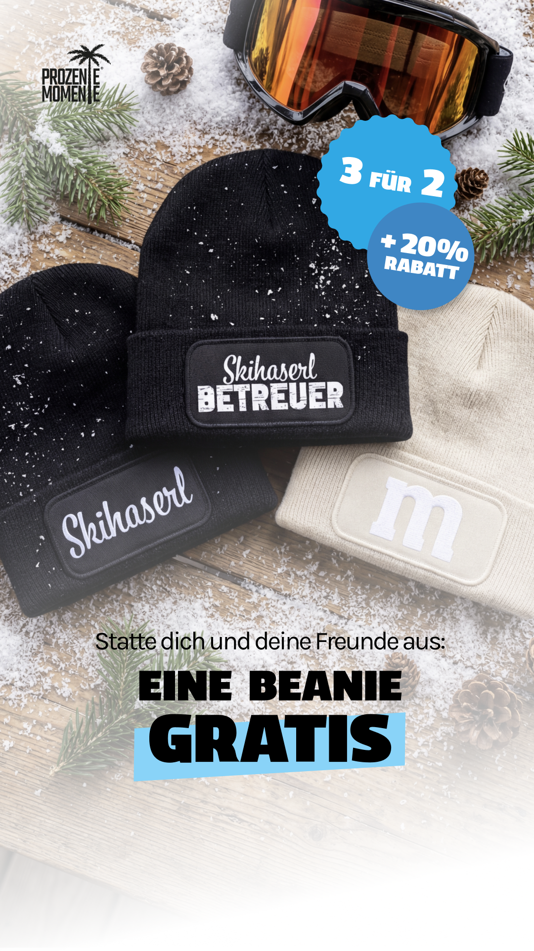 Prozente Momente Facebook ad