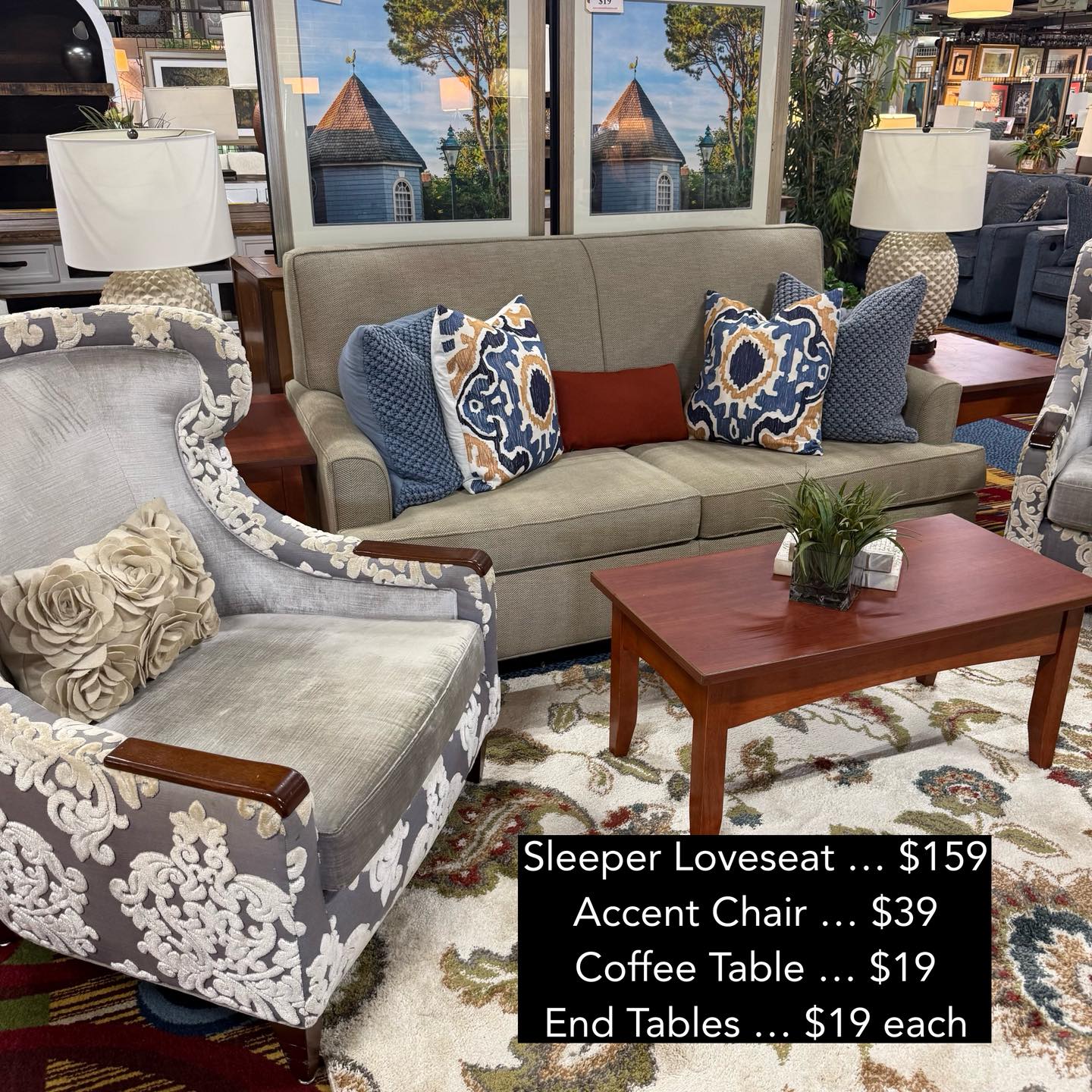 Cash Liquidations, Inc. Facebook ad: Quality furniture! Better prices!
