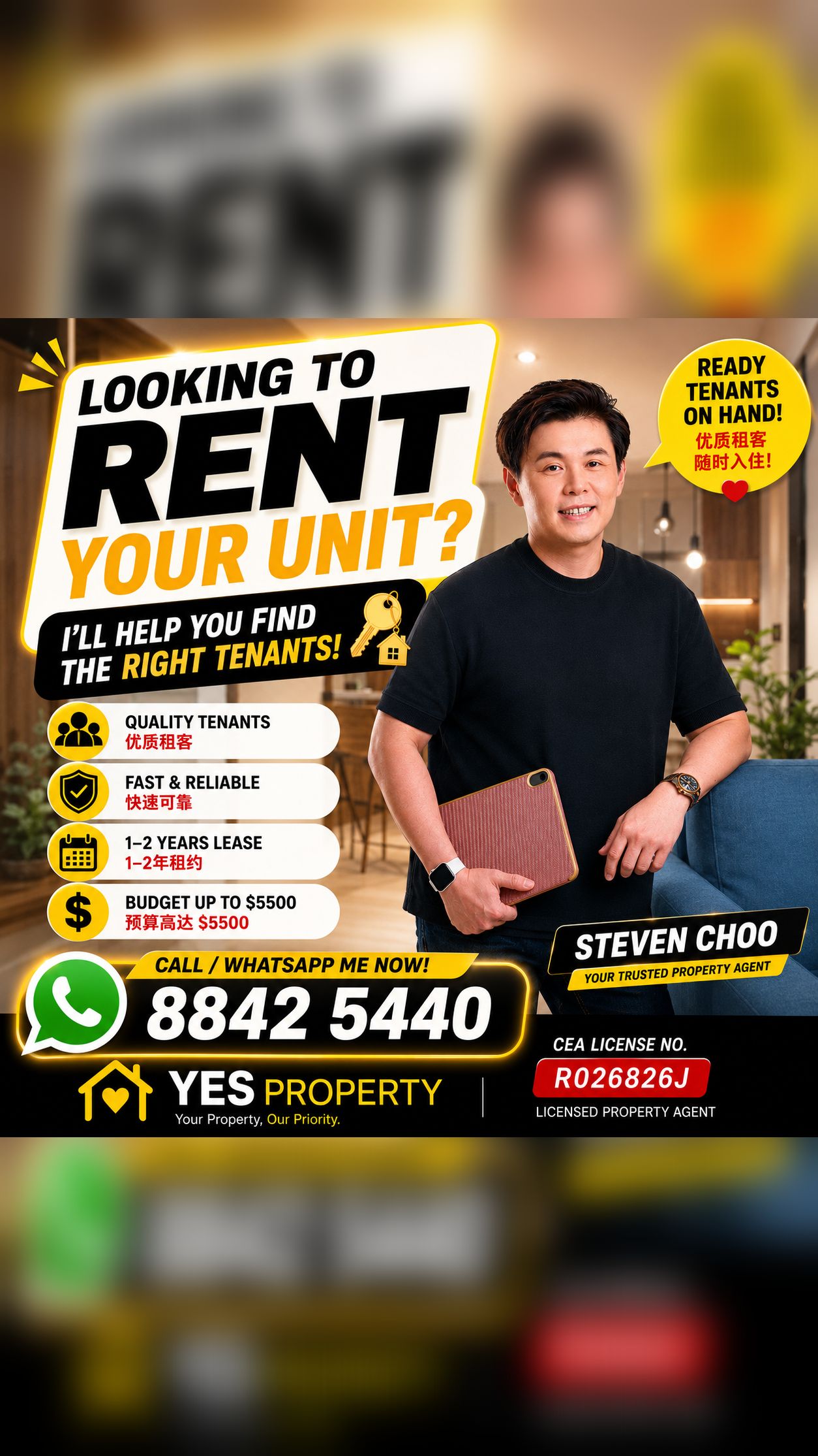 Steven Property Facebook ad