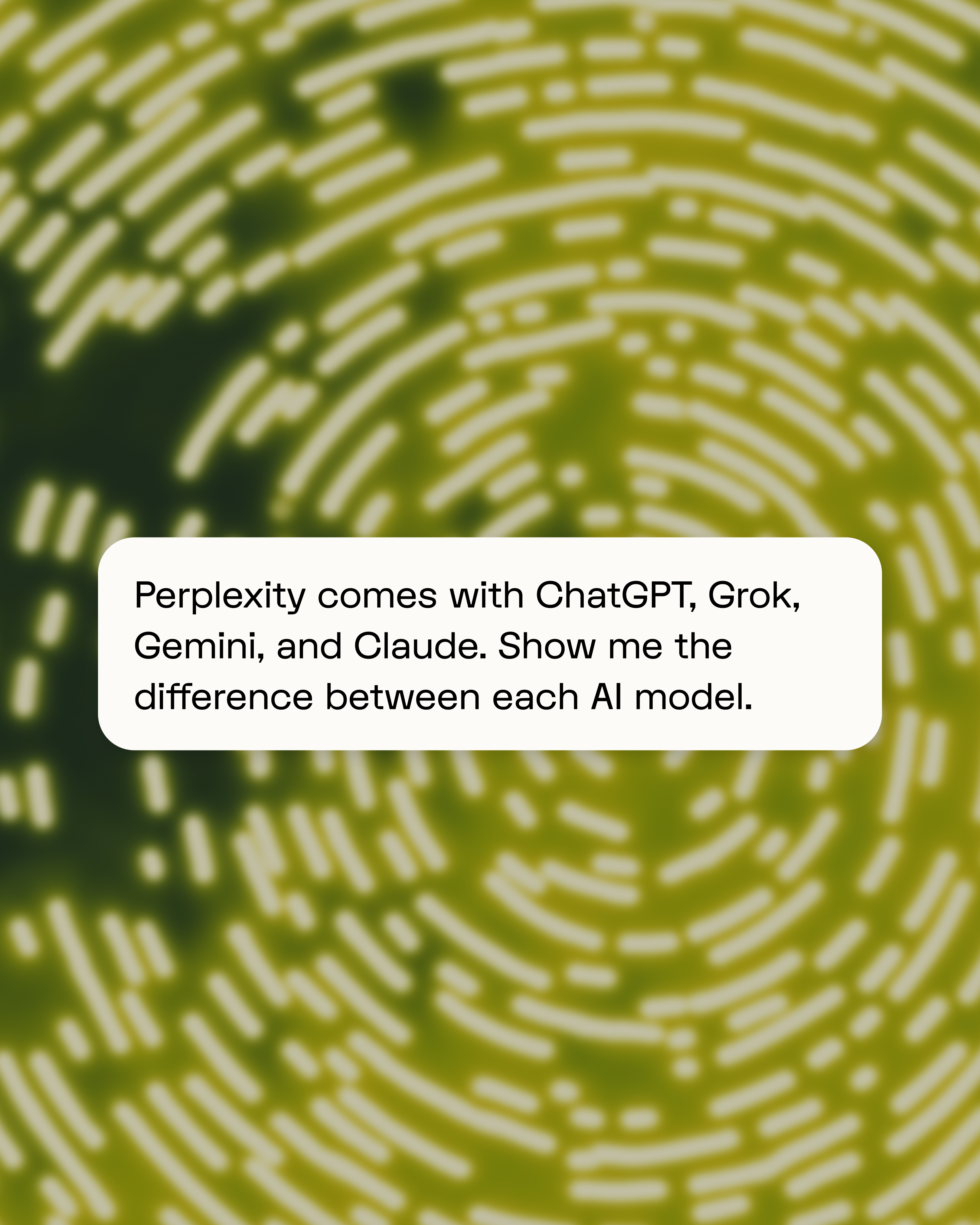 Perplexity AI Facebook ad