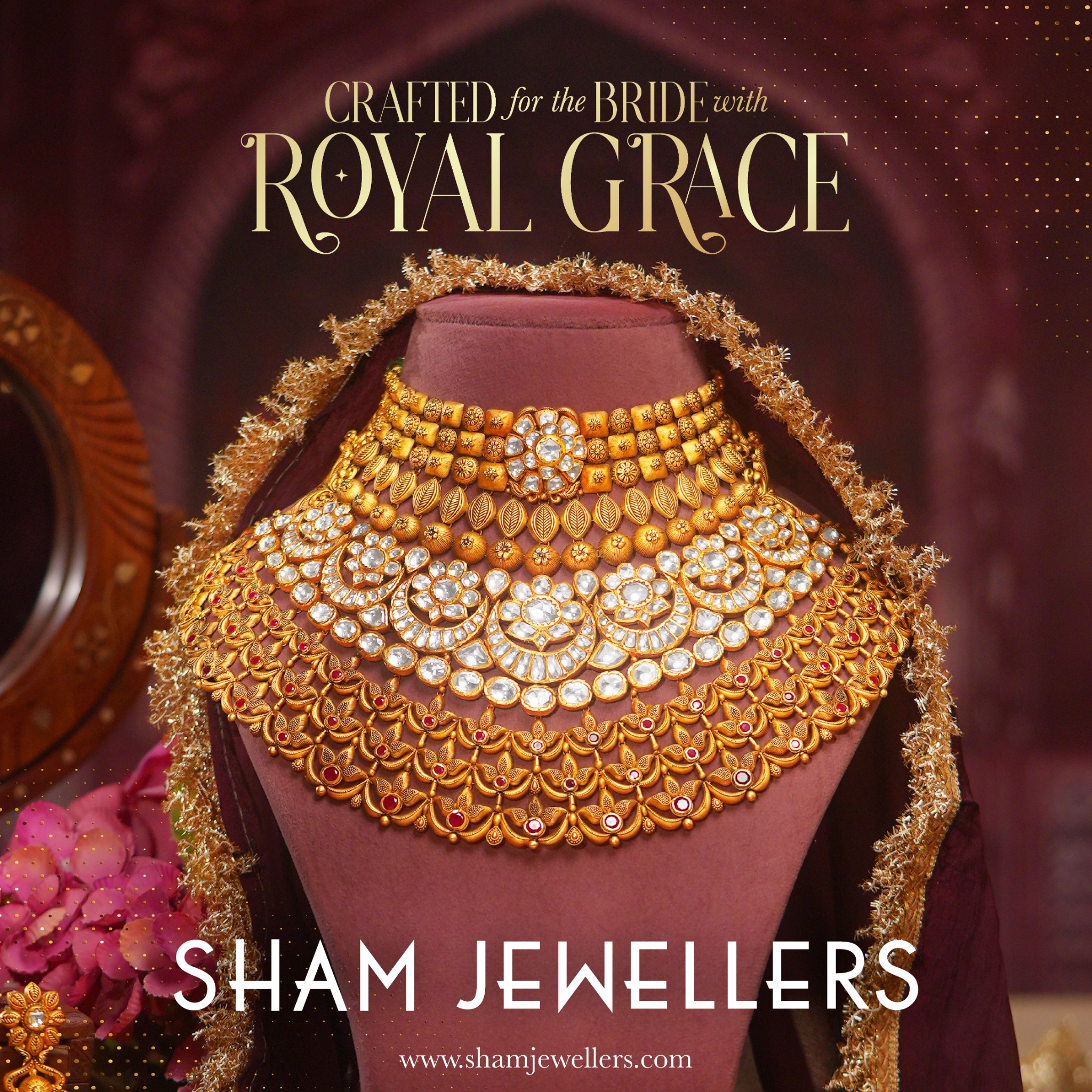 SHAM Jewellers Facebook ad: Searching for the perfect bridal jewellery?