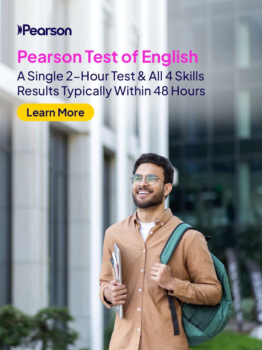 Pearson Facebook ad