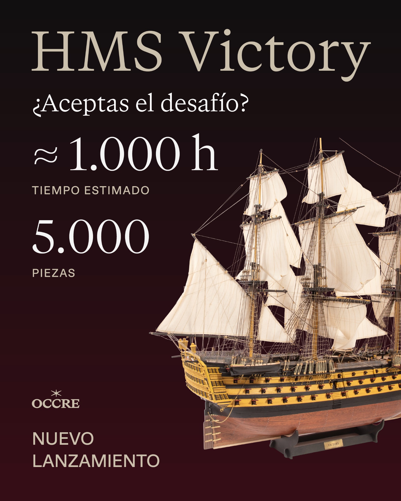 Occre Facebook ad: Tu próximo desafío