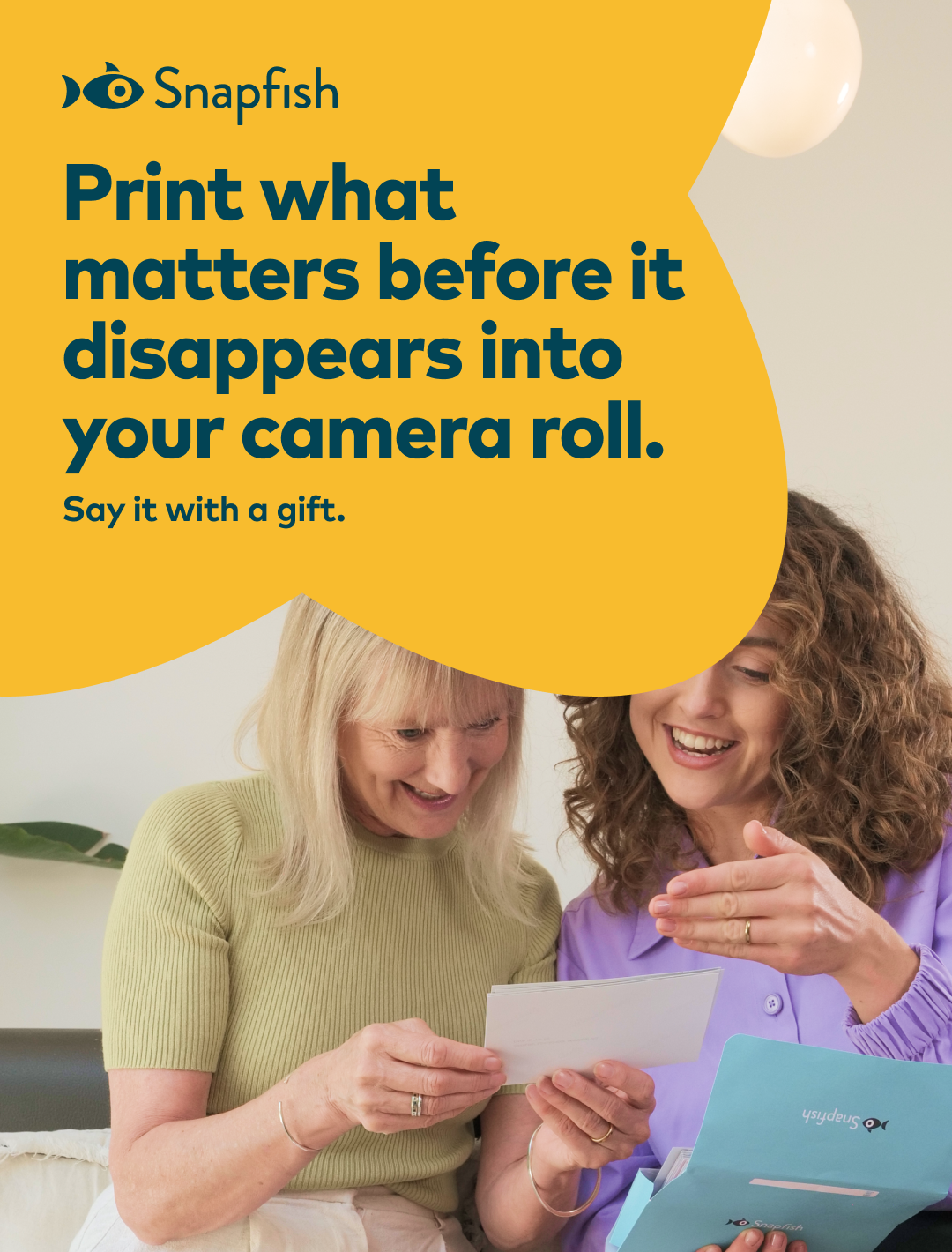 Snapfish UK Facebook ad